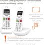Gigaset E290 Duo Teléfono Inalámbrico Blanco